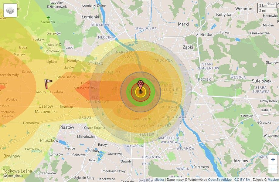 bomba atomowa uderzenie w Ziemię