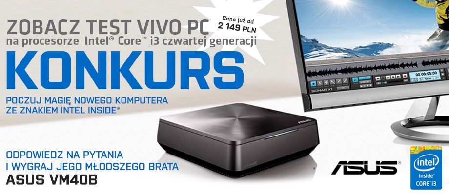 Konkurs: wygraj mini PC ASUS VivoPC