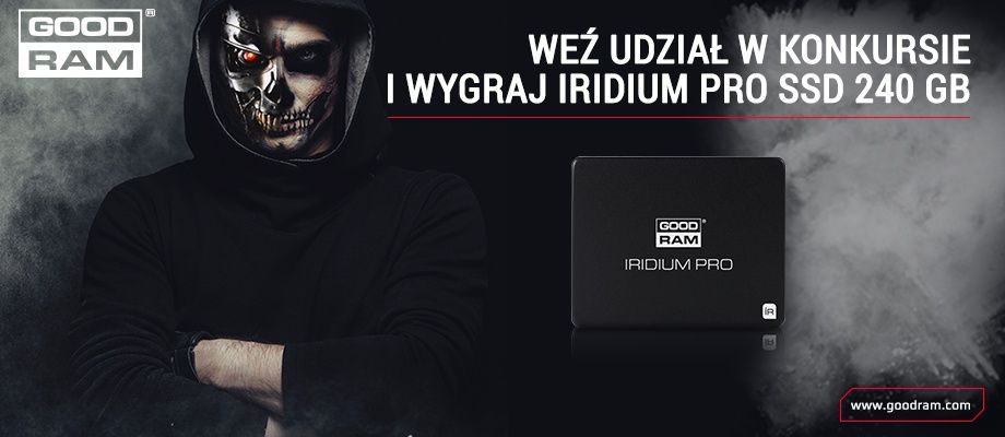 Wyniki: Weź udział w konkursie i wygraj Iridium Pro SSD 240 GB