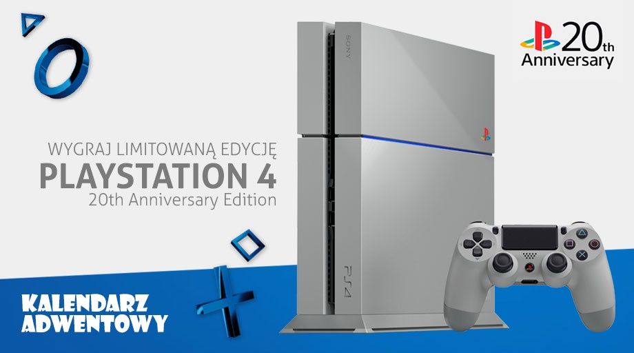 Wygraj limitowaną edycję PlayStation 4 20th Anniversary Edition.