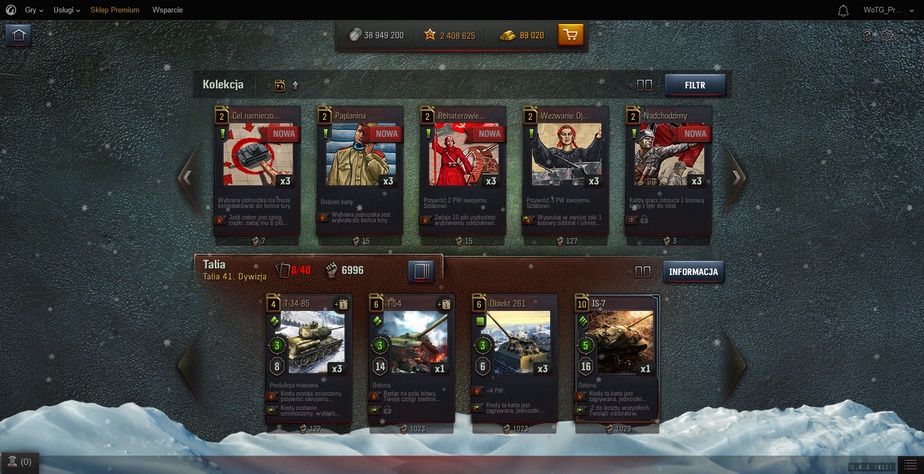 World of Tanks Generals - cyfrowe kartoniki