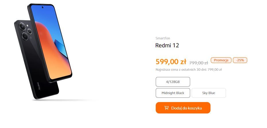 Promocja na Redmi 12
