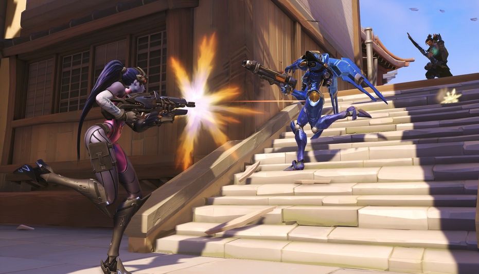 Overwatch - Czarna Wdowa w akcji