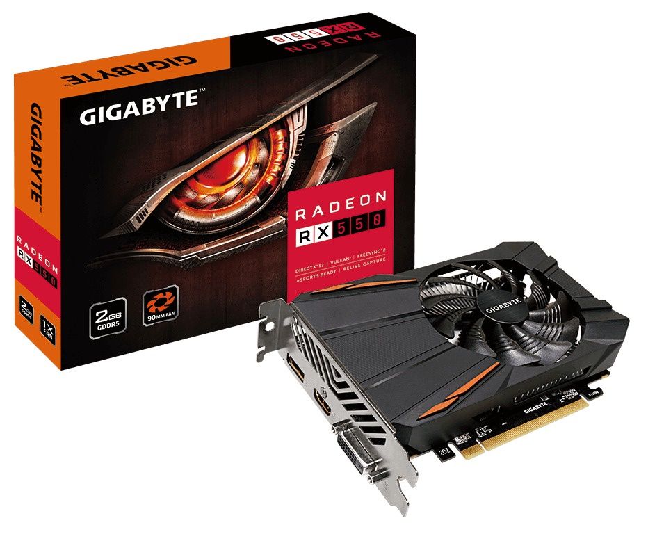 Gigabyte Radeon RX 550 D5 2G
