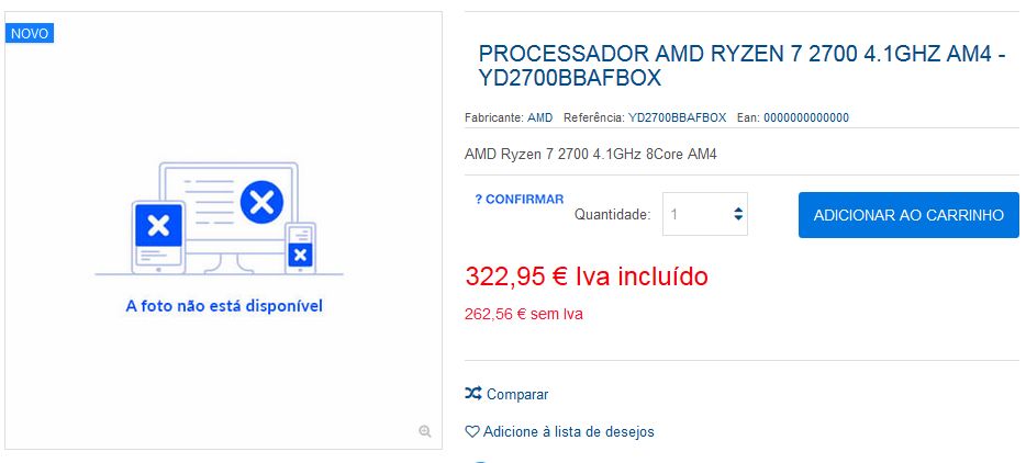 AMD Ryzen 7 2700 - przedsprzedaż