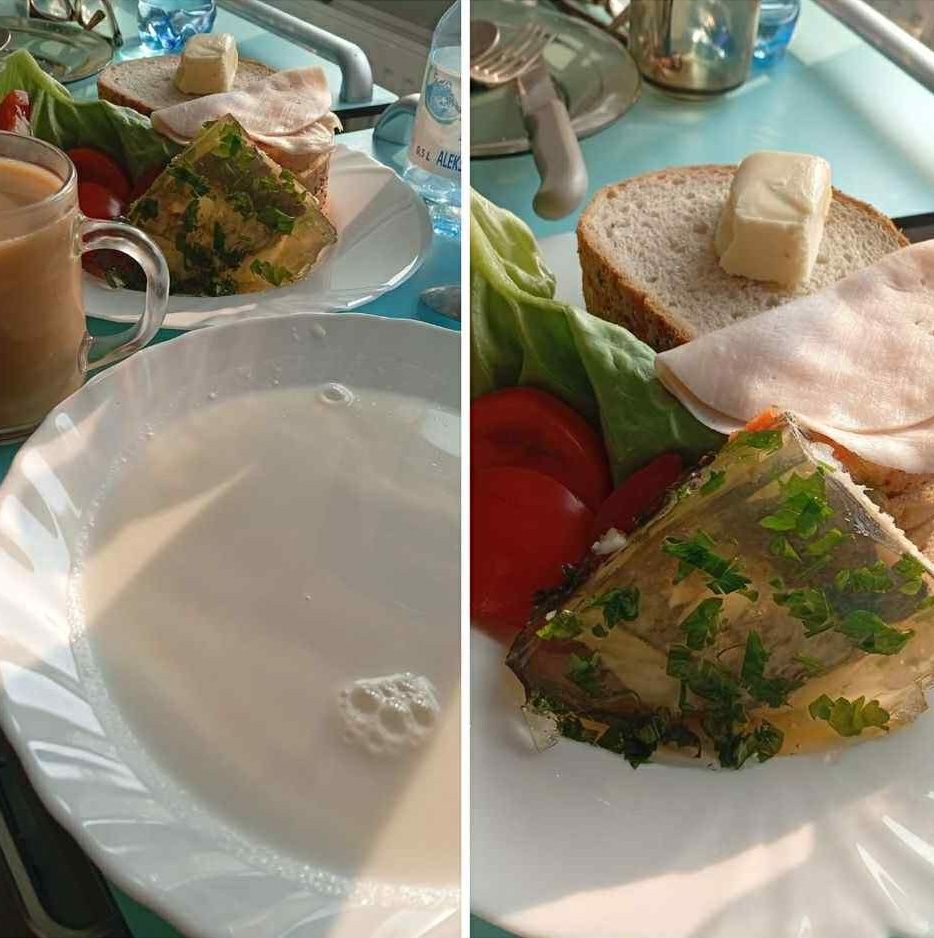 Jedzenie ze szpitala w Chełmnie