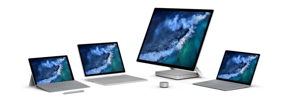 seria urządzeń Microsoft Surface