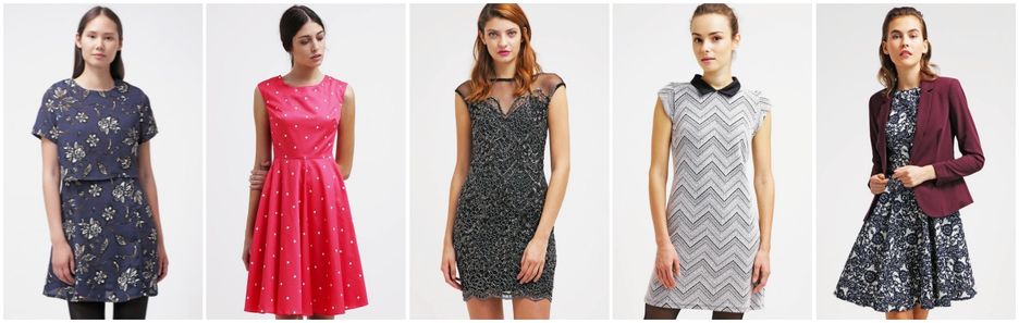 Must have: świąteczne sukienki we wzory