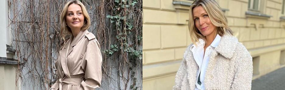 Beżowy płaszcz w stylizacjach gwiazd. Tak noszą go Magda Mołek, Małgorzata Socha i Julia Wieniawa. Warto się zainspirować