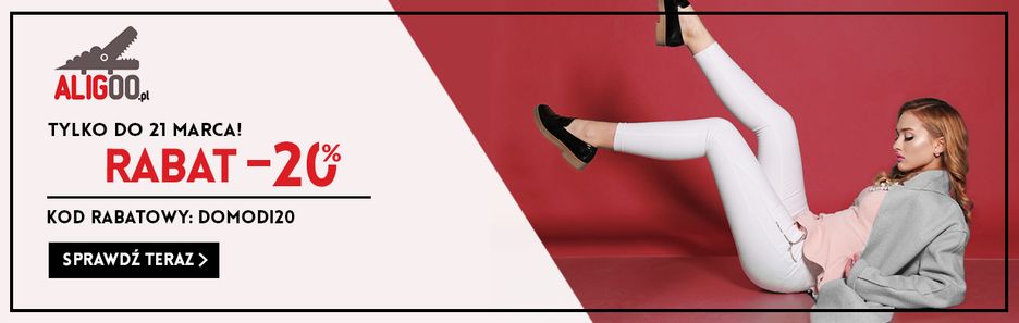 Kup buty z Aligoo 20% taniej!