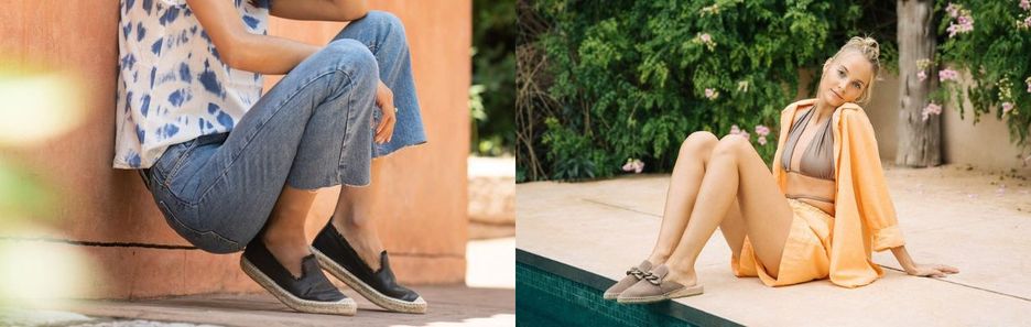 Espadryle w stylizacjach na wiosnę i lato 2023. Jak je nosić? Oto sześć najmodniejszych połączeń