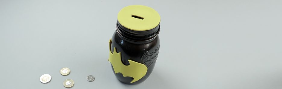 Skarbonka Batman DIY