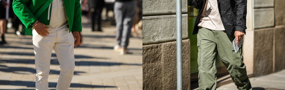 Modne spodnie męskie na wiosnę i lato 2023. Zobacz, jakie modele będą idealną bazą stylizacji
