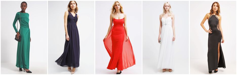 Karnawałowy look: sukienka maxi