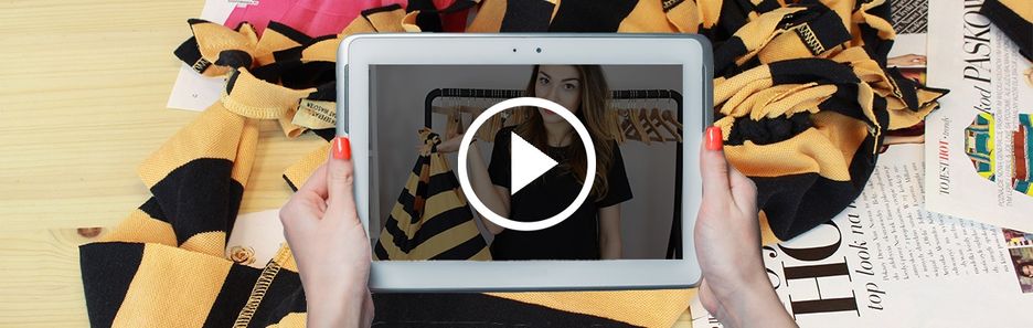 DIY: torebka bez szycia