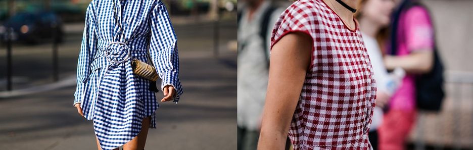Hot trend 2021: sukienki w kratkę vichy. Inspiracje z wybiegów, które znajdziesz w sieciówkach