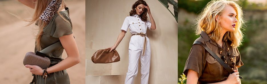 Styl safari - poznaj modne stylizacje na lato w kolorach pustyni