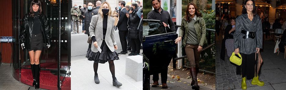 Kalosze damskie w stylizacjach to hit. Zobacz pomysły na modne outfity (nie tylko na deszcz!)