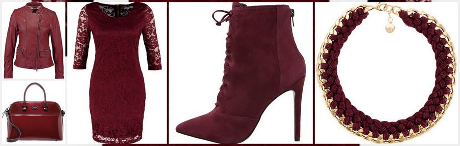 Okiem stylistki: bordo i burgund do 150 zł