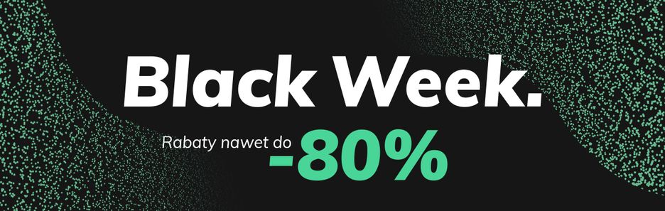 BLACK WEEK: blisko 60 Twoich ulubionych sklepów ze zniżkami do 80%!