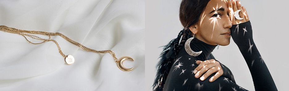 Biżuteria z motywem astralnym - hot trend w szafie fashionistki. Sprawdź, jak ją nosić!
