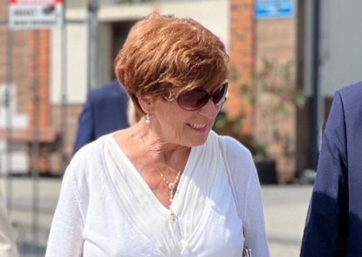 Tak prezentowała się teściowa Katarzyny Zielińskiej w 50. rocznicę ślubu. Spójrzcie na te buty
