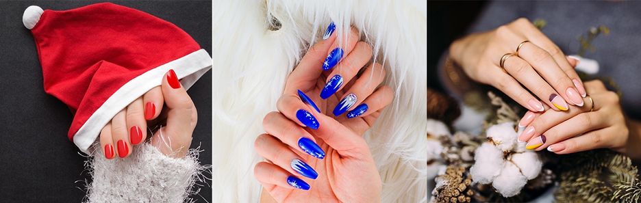 Paznokcie na święta 2020. Najpiękniejsze pomysły na świąteczny manicure! [6 topowych inspiracji]