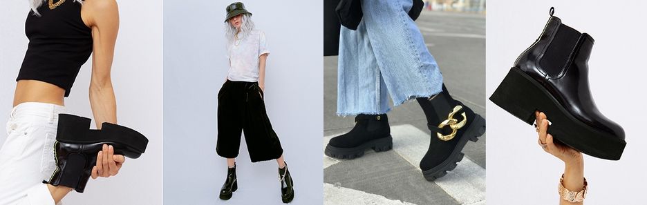 Buty na platformie na jesień i zimę 2021/2022. Sprawdź jak je nosić w stylizacjach