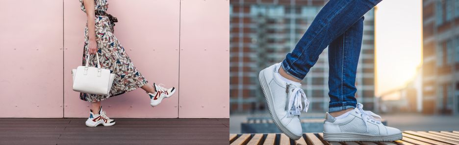 Sneakersy damskie w stylizacjach codziennych i eleganckich. Zobacz, jak modnie nosić buty sportowe!