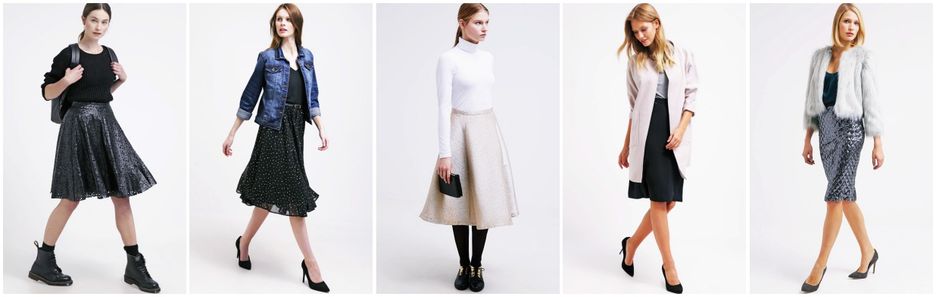 Jesienny must have - spódnica midi
