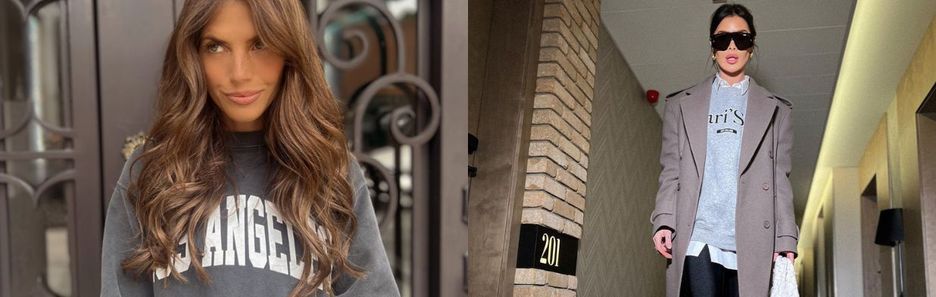 Teraz nosi się bluzy w tym kolorze. Zobacz, jaki model wybrały Olga Frycz i Weronika Rosati