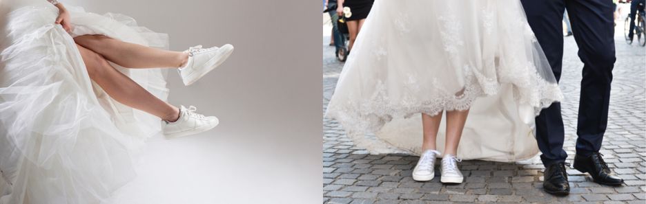 Ślub w trampkach? Bądź odważną panną młodą i wybierz trampki ślubne na własne wesele!