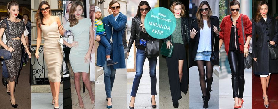 W stylu gwiazd - Miranda Kerr