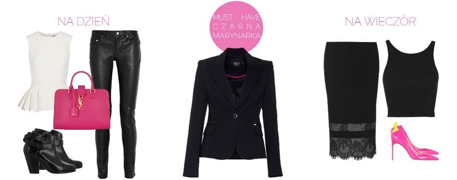 MUST HAVE - czarna marynarka