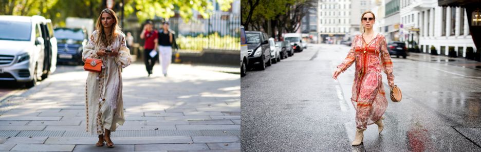 Modne sukienki boho na wiosnę 2023. Te modele będziemy nosić na wiele sposobów