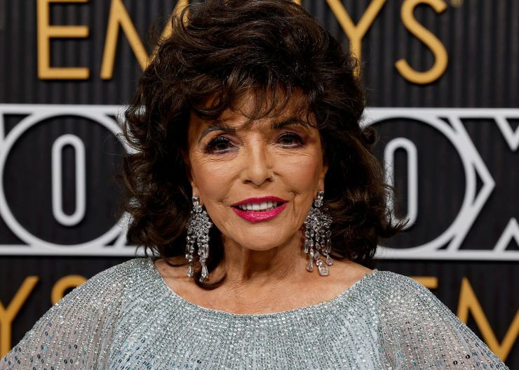 90-letnia Joan Collins młodsze koleżanki zostawiła w tyle. Bezkonkurencyjna klasa