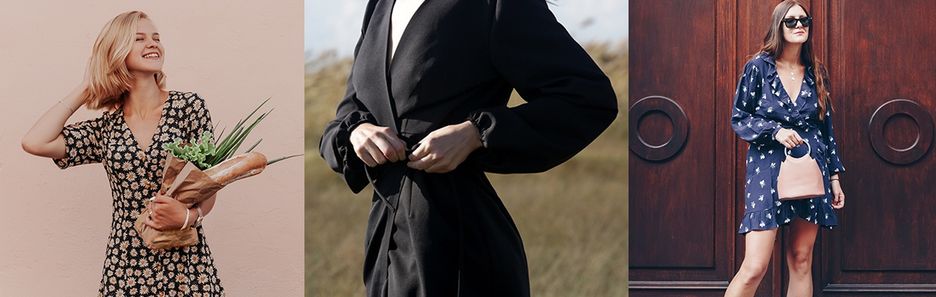 Czy wiesz jak nosić kopertową sukienkę? Stwórz modne stylizacje zgodnie z typem sylwetki [PORADNIK]