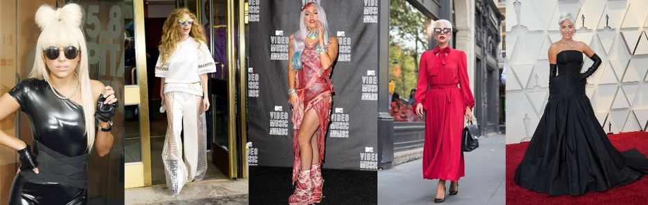 Rewolucje stylu: Lady Gaga kiedyś i dziś