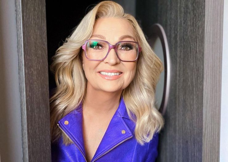 Małgorzata Walewska pokazała się w garniturze. Ten komplet jesienią będzie hitem 50-latek
