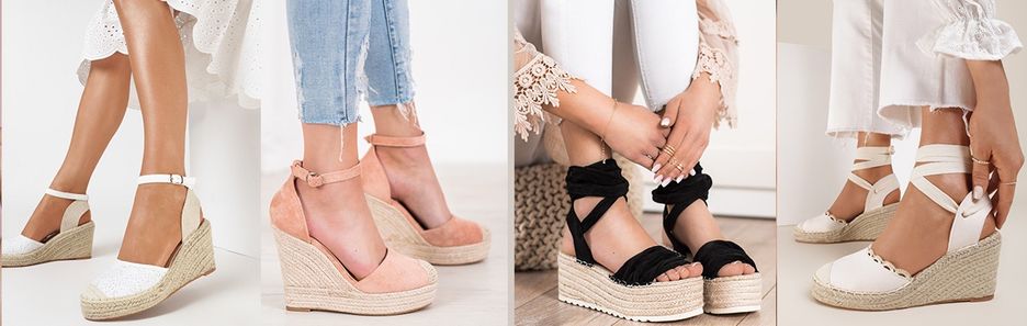 Sandały espadryle na koturnie, czyli klasyka damskiej mody na lato. Jak je nosić w stylizacjach?