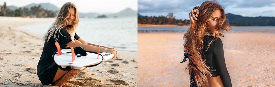 Moda na fali - letnie ubrania, biżuteria i buty w surferskim stylu