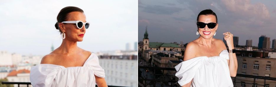 Sokołowska w modnej bluzce. Tak tego lata nosi się hiszpanki