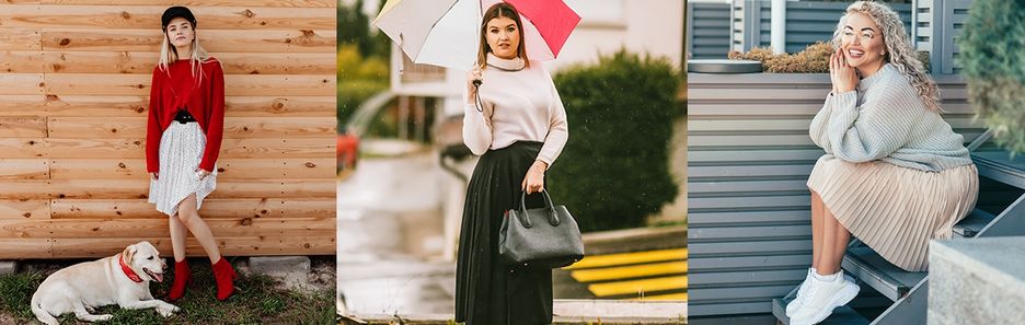 Jak nosić sweter do spódnicy? Sprawdź pomysły na modny look z nietuzinkowym duetem w roli głównej!