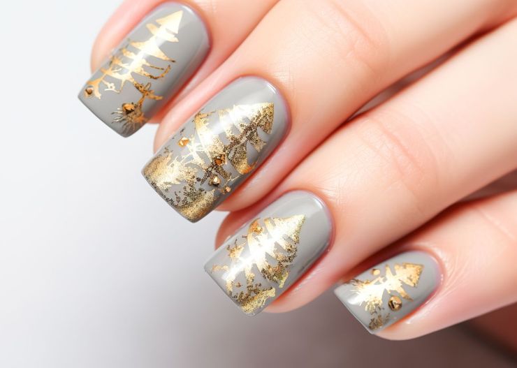 Świąteczne wzory na paznokcie 2023. Poznaj TOP 5 pomysłów na bożonarodzeniowy manicure