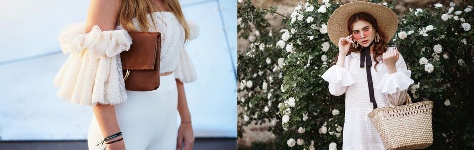 Falbany i falbanki w najmodniejszych stylizacjach - zobacz topowe sukienki i bluzki z tym detalem