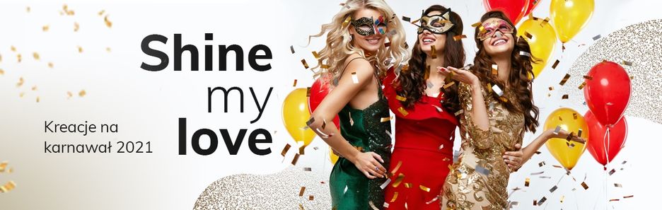 Najmodniejsze sukienki na karnawał 2021. Shine My Love!