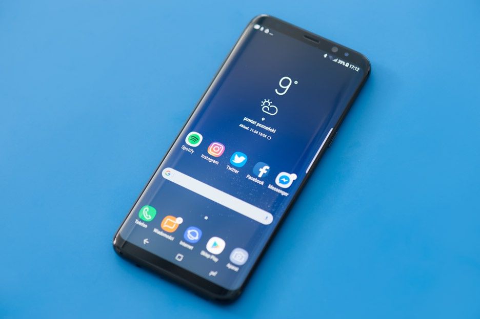 Galaxy S8+ wyświetlacz z cienkimi ramkami