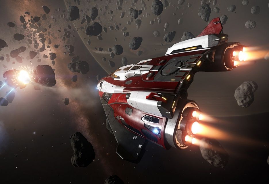 Elite: Dangerous statek VR