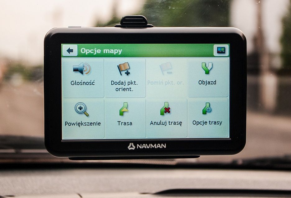NAVMAN 5000 LM - menu mapy