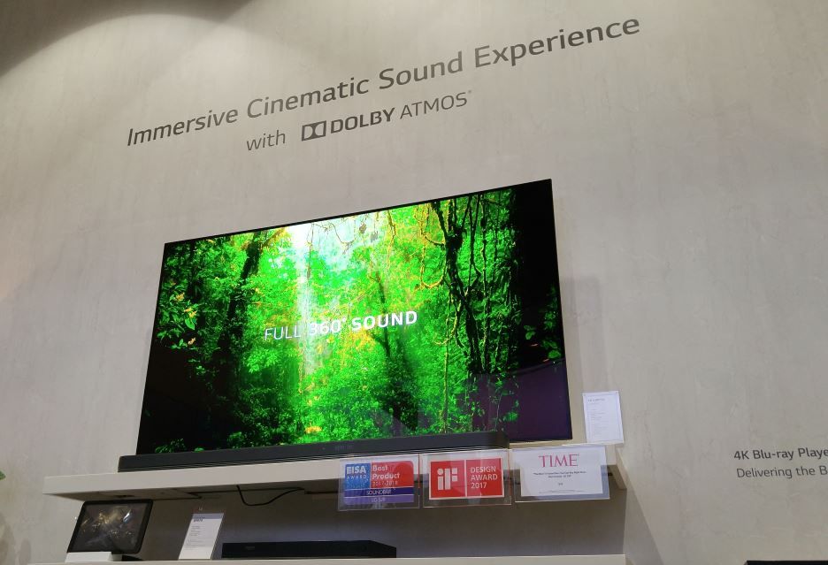 LG soundbar Dolby Atmos
